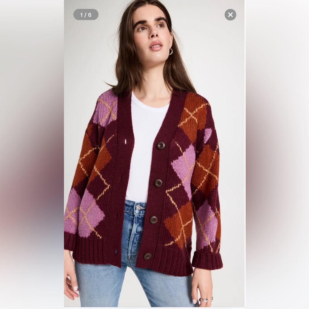 NWT Line & Dot Bec Cardigan Size XS